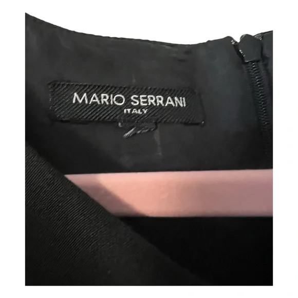 A Mario Serrani black dress in size 12 - Picture 3 of 6